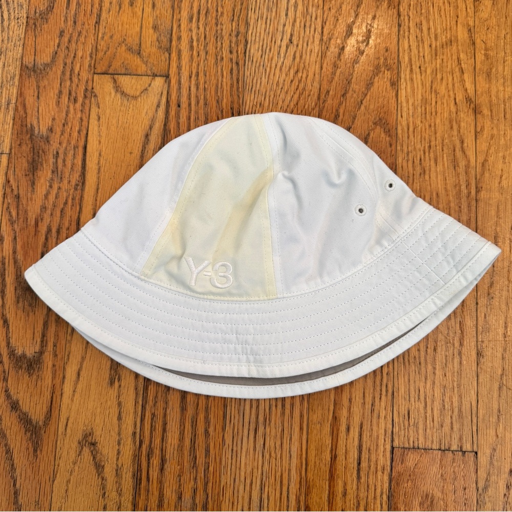 Y-3 Yohji Yamamoto Bucket Hat White/Beige-Archive 2013